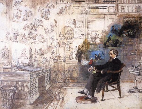 Robert William Buss Dickens's Dream china oil painting image